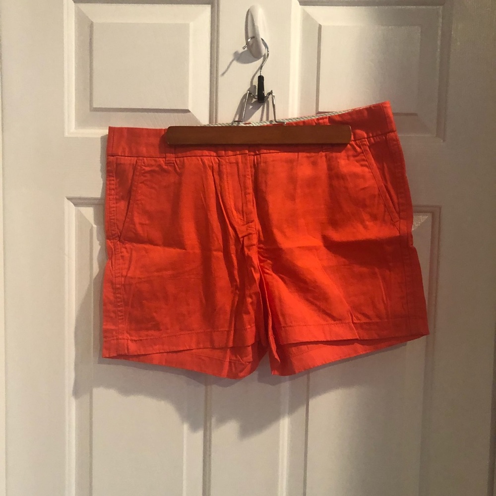 Jcrew coral shorts